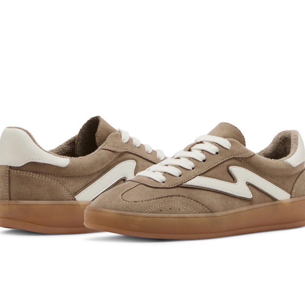 Women’s Steve Madden Low Profile Sneakers Taupe 7.5